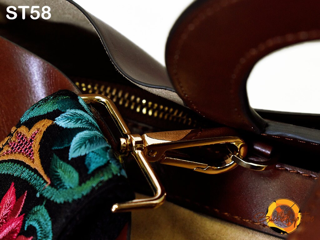 SHERCHPRY Guitar Strap Woman Belts Vintage Tote Bag Ethnic Handbag Strap  Womens Belt Handbag Straps Crossbody Bag Straps Replacement Bag Replacement